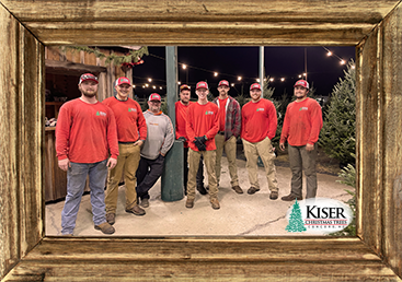 Our family Christmas tree crew