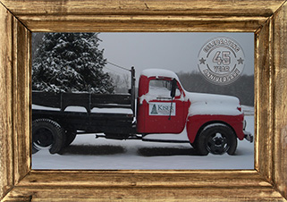 Kiser Christmas Tree Delivery Truck from 1960